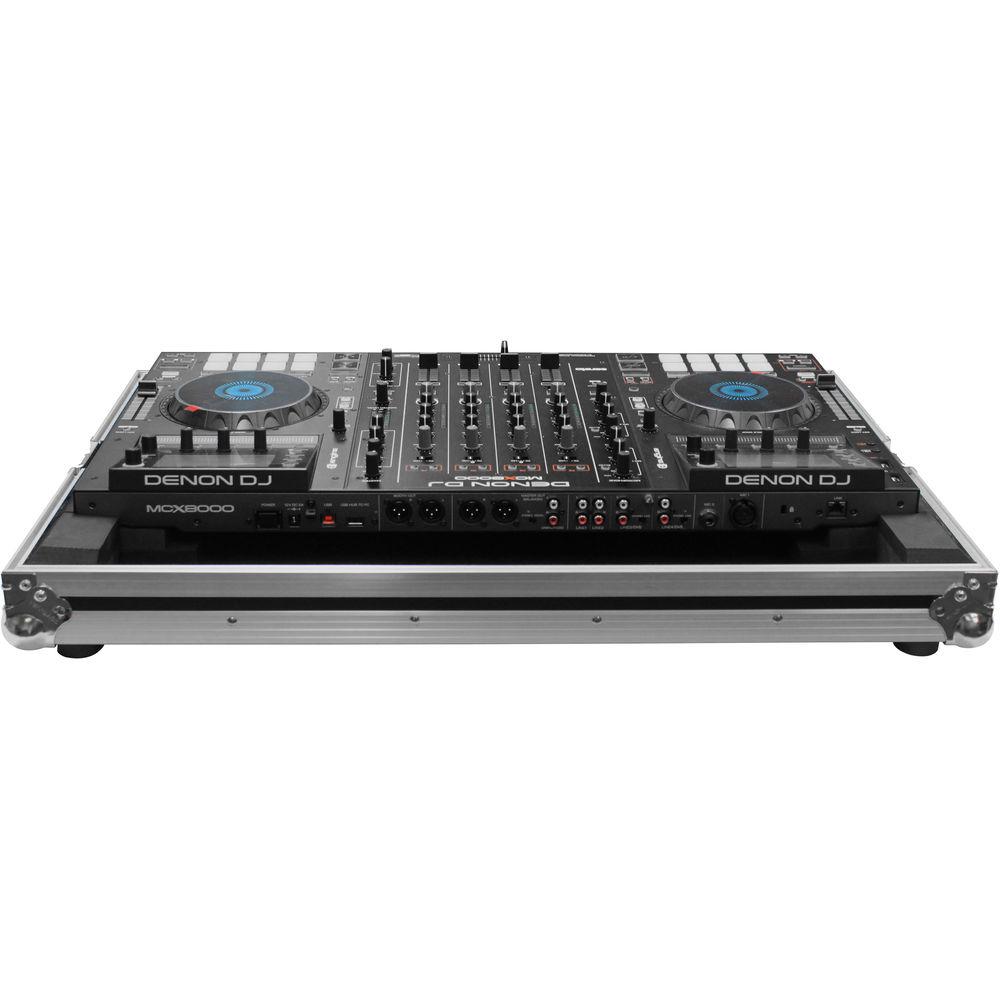 Odyssey Innovative Designs Flight Zone Low-Profile Case for Denon MCX8000 DJ Controller