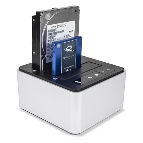 OWC Other World Computing Drive Dock USB 3.1 Dual Drive Bay Solution for 2.5" and 3.5" SATA Drives