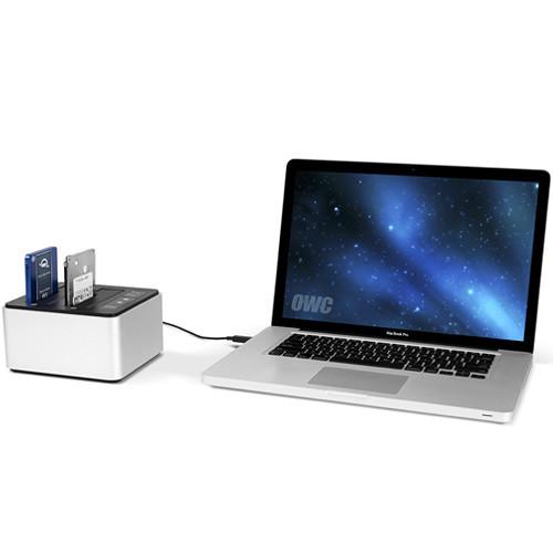 OWC Other World Computing Drive Dock USB 3.1 Dual Drive Bay Solution for 2.5" and 3.5" SATA Drives