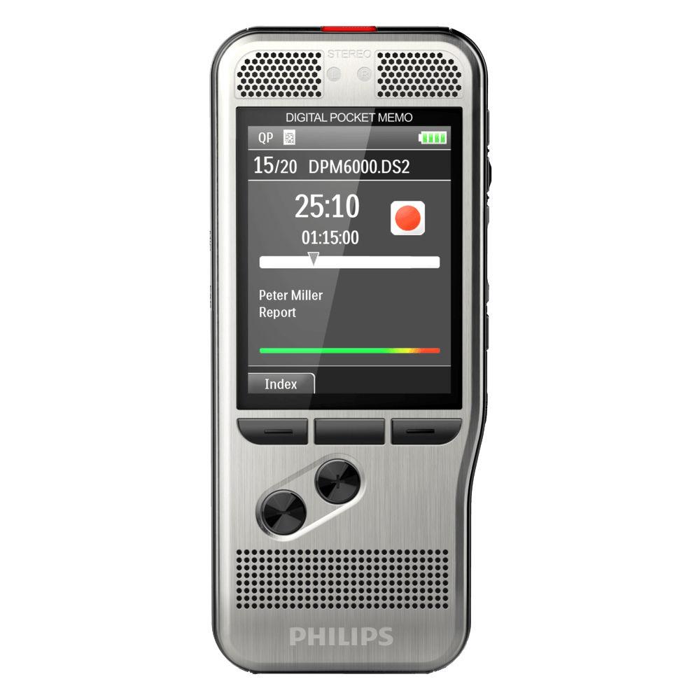 Philips DPM6700 PocketMemo Dictation and Transcription Set