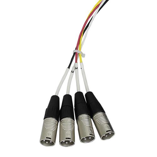 Pro Co Sound StageMASTER 4-Channel XLR Stage Snake