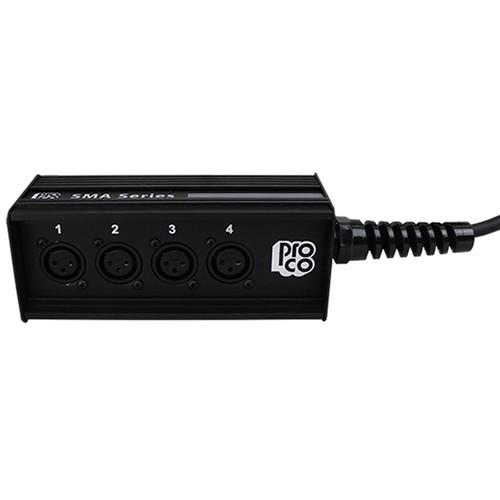 Pro Co Sound StageMASTER 4-Channel XLR Stage Snake