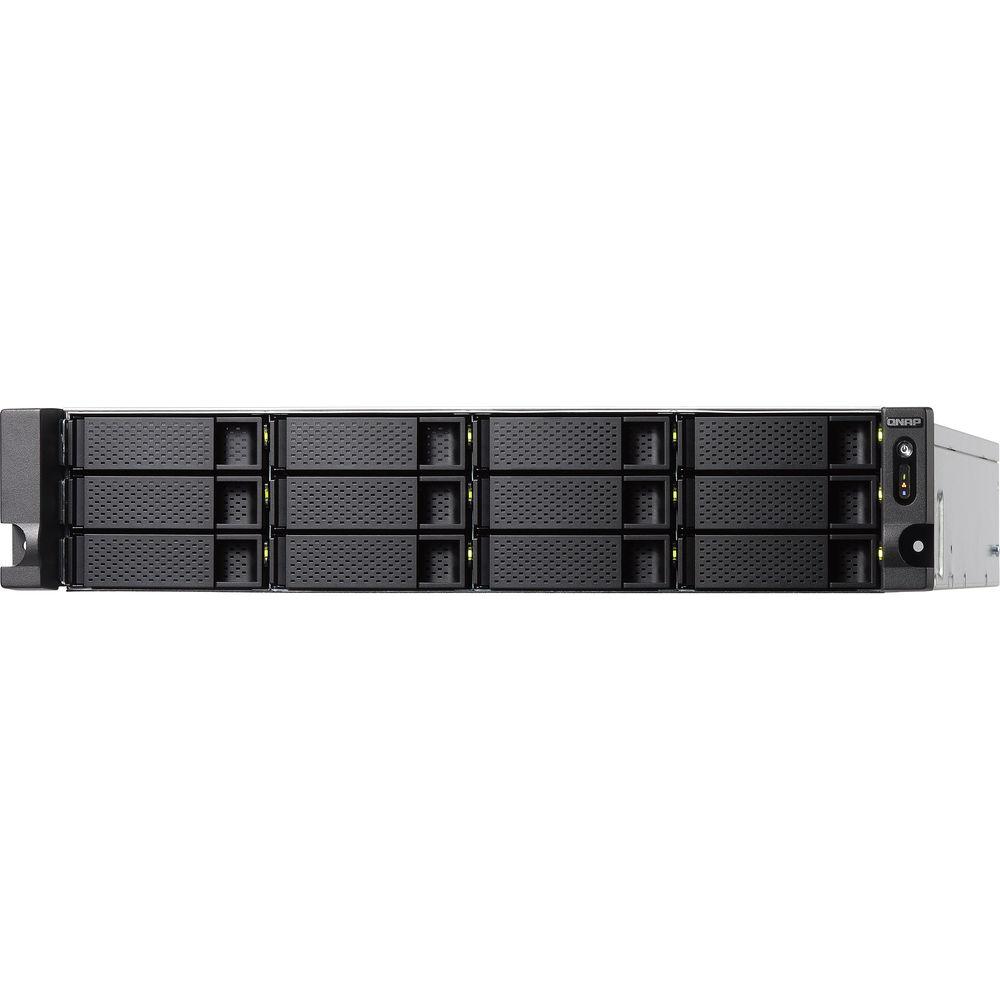 QNAP TS-1277XU 2U 12-Bay Rackmount NAS iSCSI IP-SAN with Redundant Power Supply