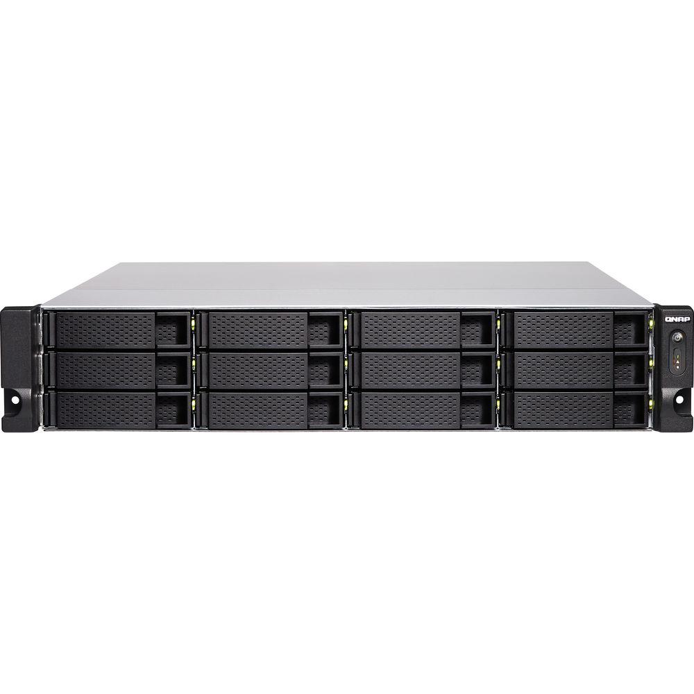 QNAP TS-1277XU 2U 12-Bay Rackmount NAS iSCSI IP-SAN with Redundant Power Supply