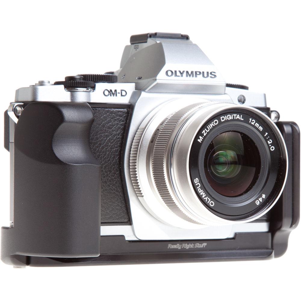 Really Right Stuff BOEM5 Set L-Plate and Grip for Olympus OM-D E-M5