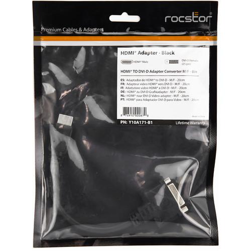 Rocstor HDMI Male to DVI-D Female Video Adapter Cable
