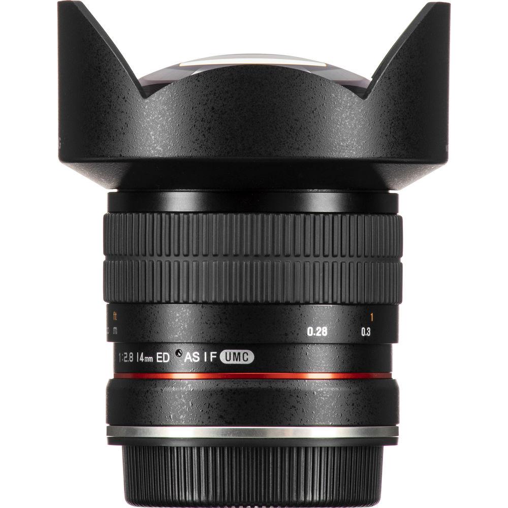 Samyang 14mm f 2.8 ED AS IF UMC Lens for Canon EF with AE Chip