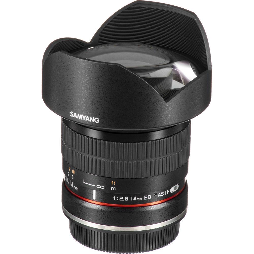 Samyang 14mm f 2.8 ED AS IF UMC Lens for Canon EF with AE Chip