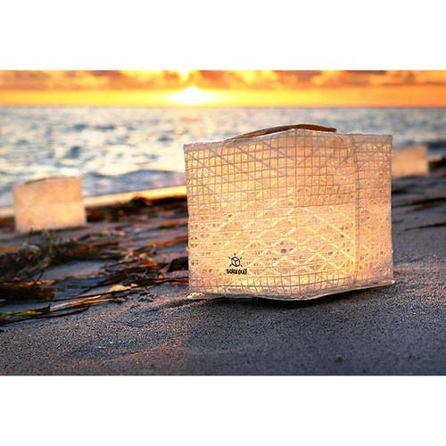 Solight Design SolarPuff Collapsible Warm-White LED Lantern