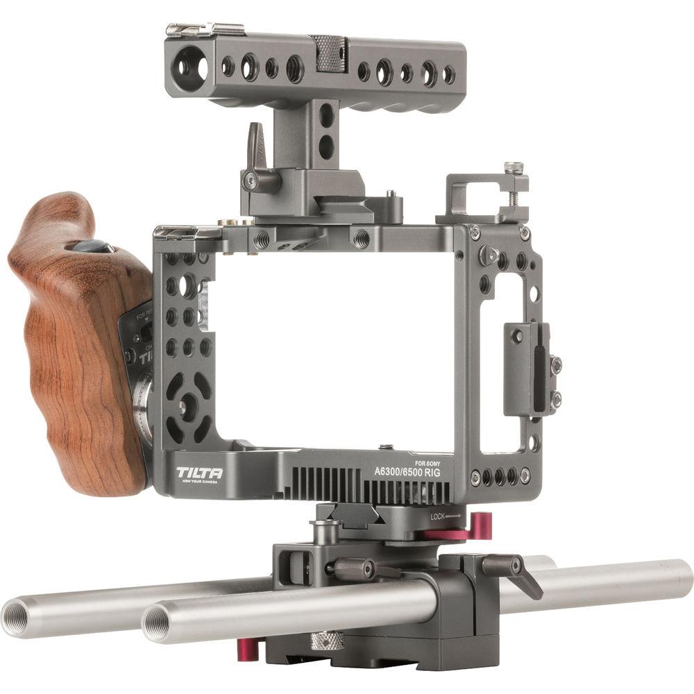 Tilta Cage and Baseplate with Control Handle for Sony a6000 a6300 a6400 a6500