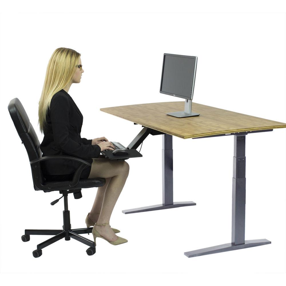 Uncaged Ergonomics 60x30" Bamboo Electric Standing Desk