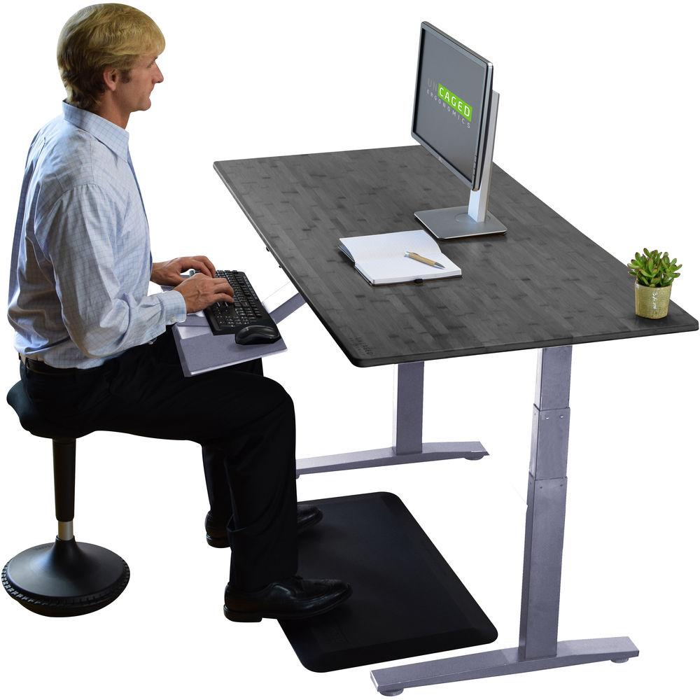 Uncaged Ergonomics 60x30" Bamboo Electric Standing Desk