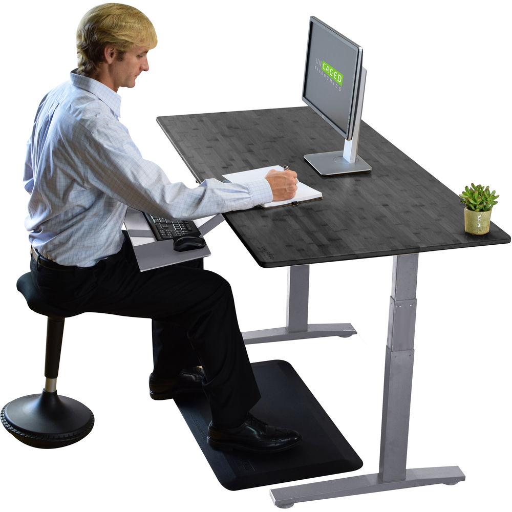 Uncaged Ergonomics 60x30" Bamboo Electric Standing Desk
