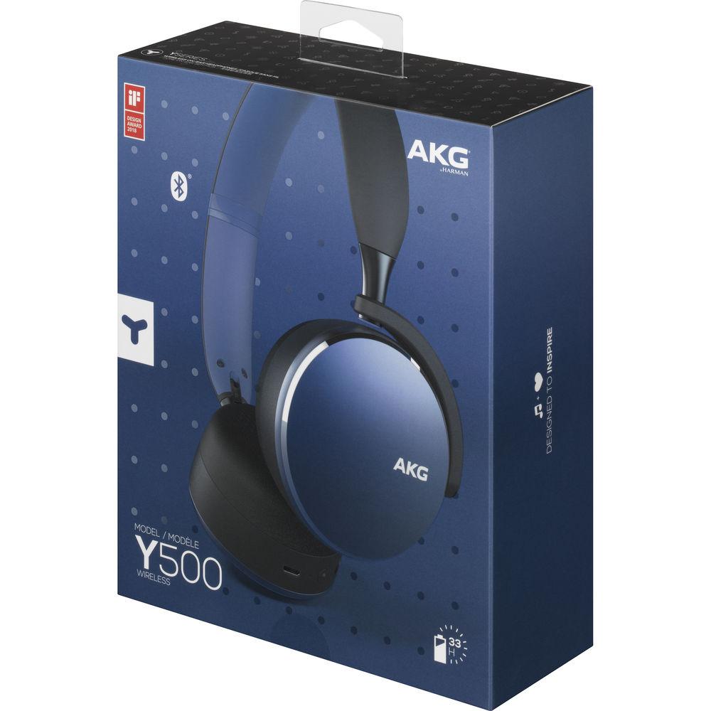 AKG Y500 Wireless On-Ear Headphones