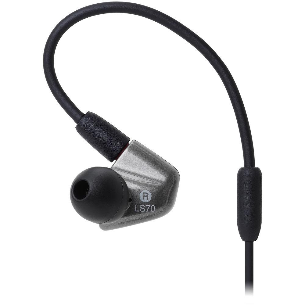 Audio-Technica Consumer ATH-LS70iS Live Sound In-Ear Headphones