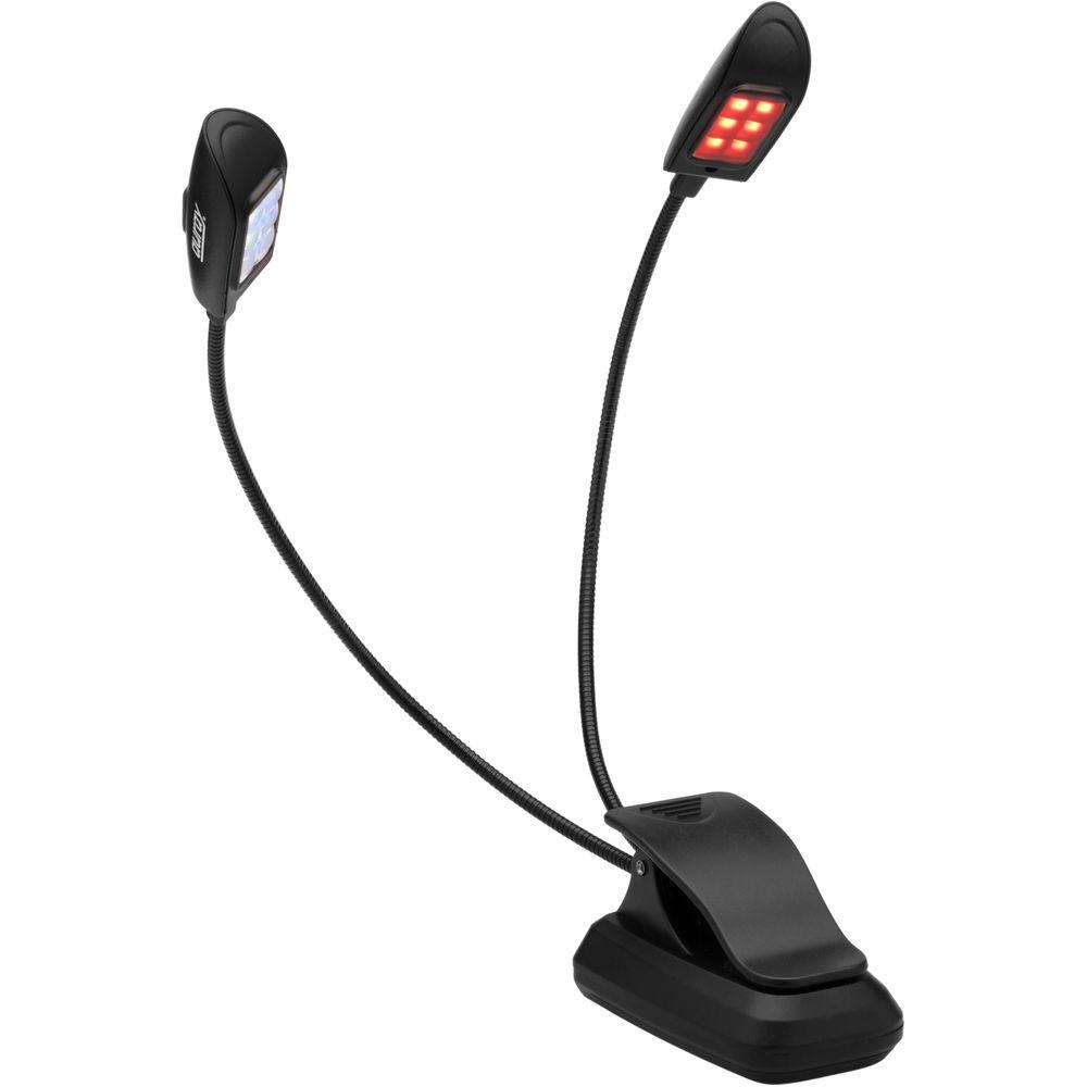 Auray M-DLED6-CL Dual 6-LED Clip-On Gooseneck Light