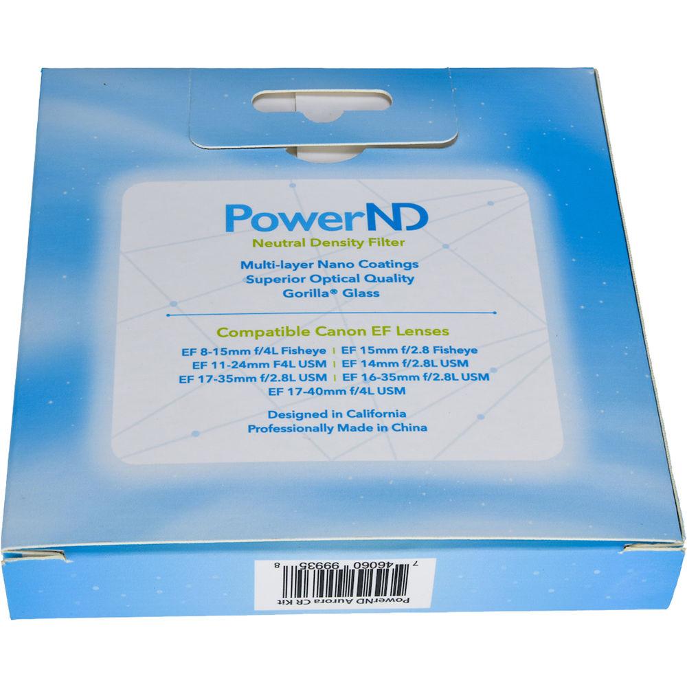 Aurora-Aperture PowerND CR Filter Kit for Select Canon EF Wide-Angle Lenses
