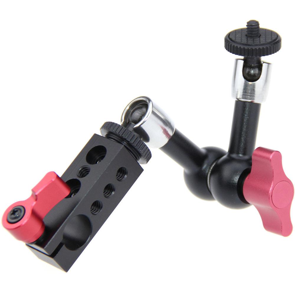 CAMVATE Articulating Magic Arm with 15mm Single Rod Clamp