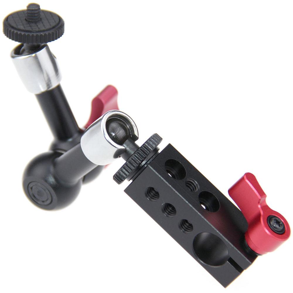 CAMVATE Articulating Magic Arm with 15mm Single Rod Clamp