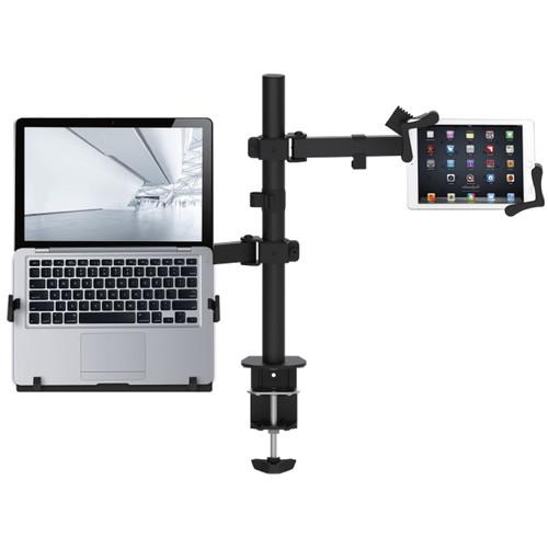 CTA Digital Articulating Height-Adjustable Laptop and Tablet Arm Mount
