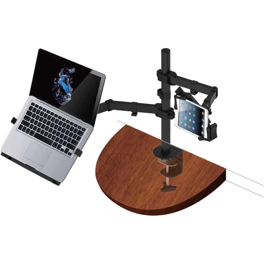 CTA Digital Articulating Height-Adjustable Laptop and Tablet Arm Mount