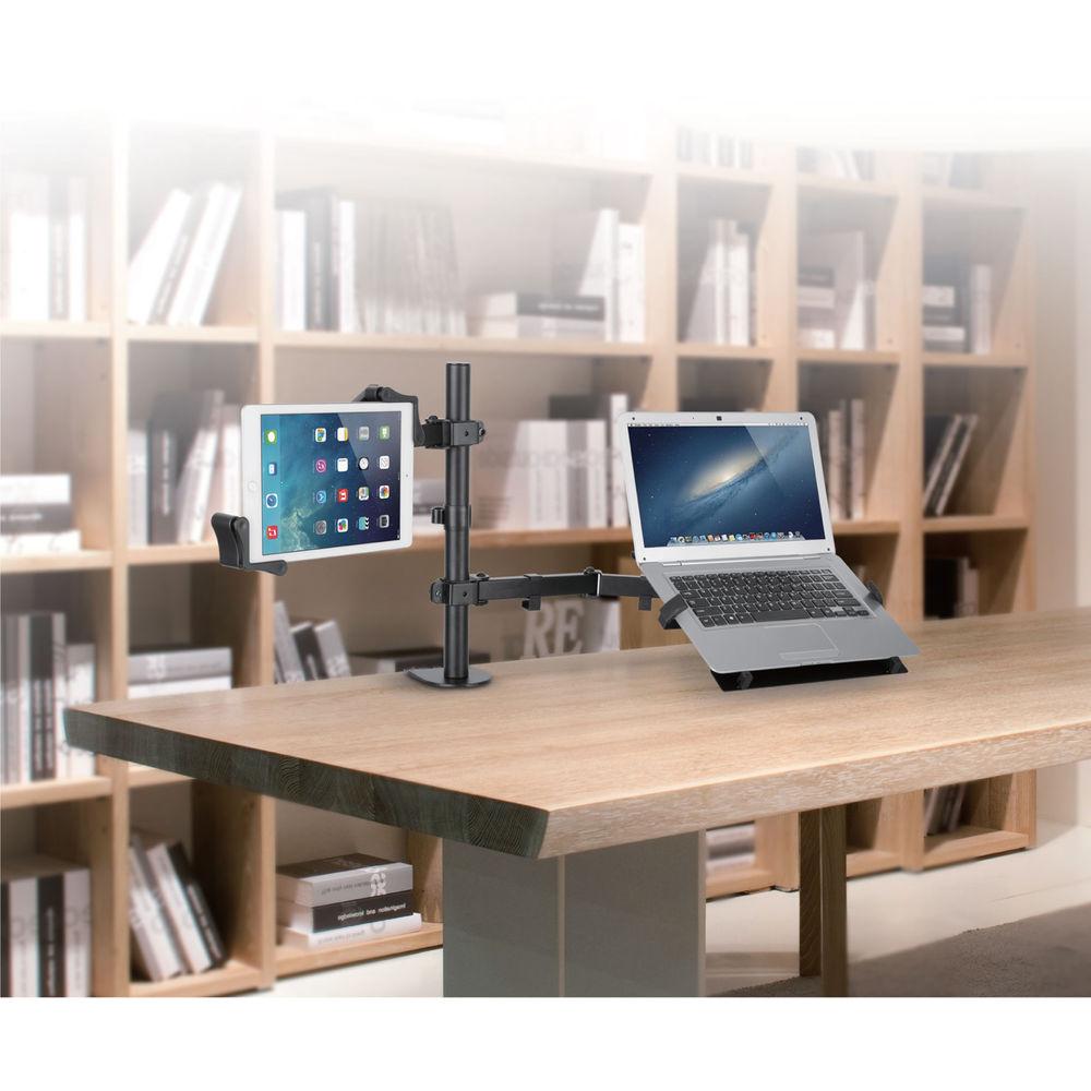 CTA Digital Articulating Height-Adjustable Laptop and Tablet Arm Mount