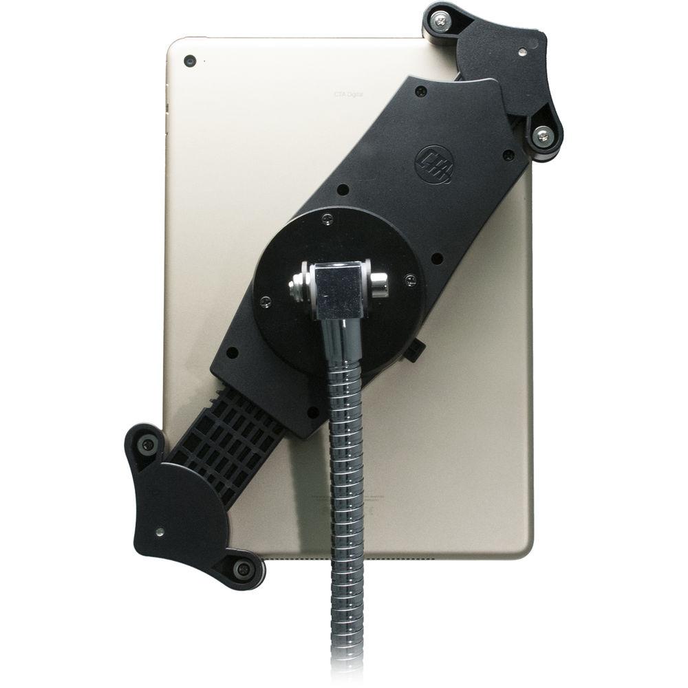 CTA Digital Laptop and Tablet Dual Gooseneck Clamp Stand