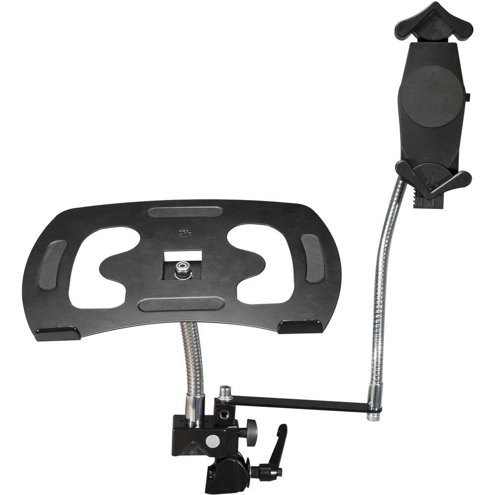 CTA Digital Laptop and Tablet Dual Gooseneck Clamp Stand