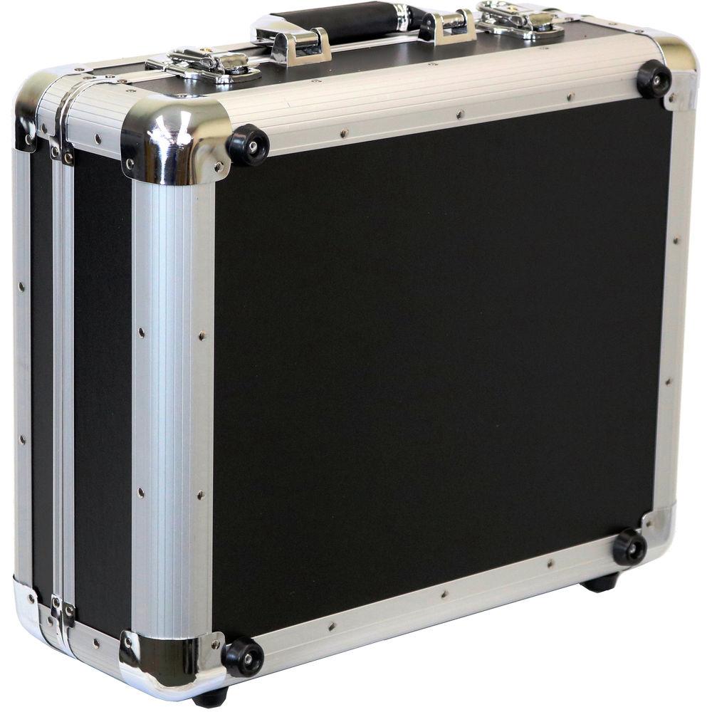 DeeJay LED 3-Row CD Case for 65 Jewel Cases 200 Plastic Sleeves