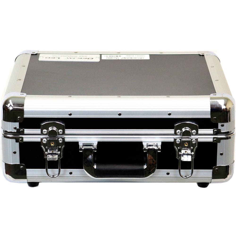 DeeJay LED 3-Row CD Case for 65 Jewel Cases 200 Plastic Sleeves