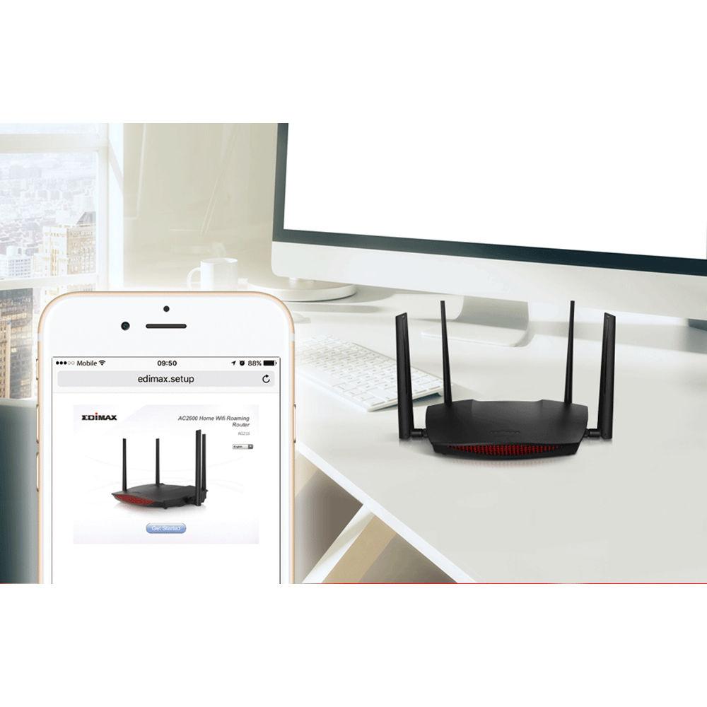 EDIMAX Technology RG21S Gemini AC2600 Wireless Dual-Band Gigabit Router