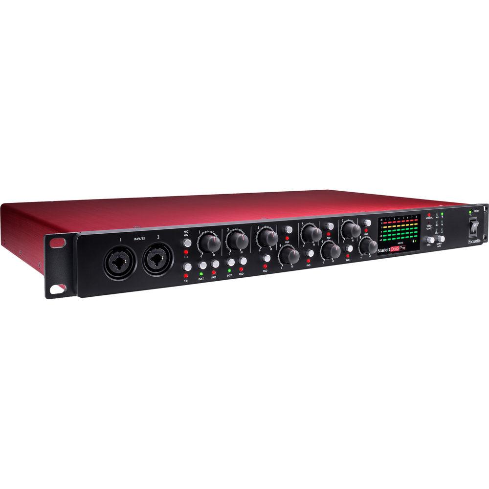 Focusrite Scarlett OctoPre - Eight-Channel Preamp with ADAT Outputs