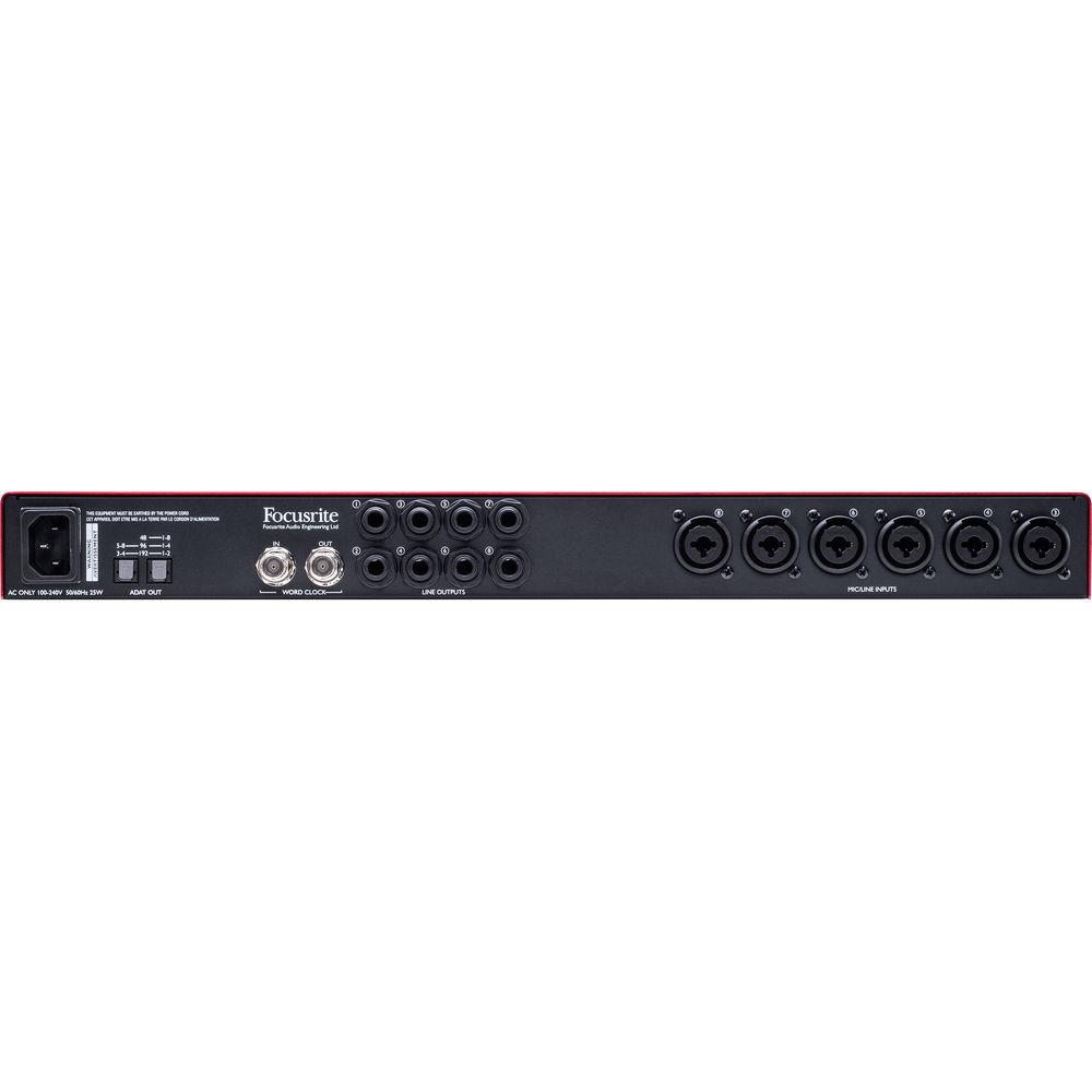 Focusrite Scarlett OctoPre - Eight-Channel Preamp with ADAT Outputs