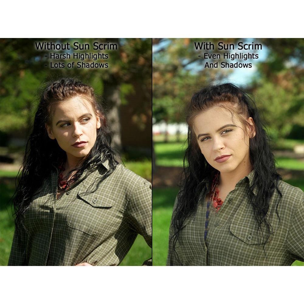 FotodioX Pro Studio Solutions Giant Sun Scrim Collapsible Frame Diffusion Kit with Bag