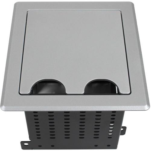 FSR Square Table Box for 3 T6 Large Brackets Up to 8 TBRT Cable Retractors