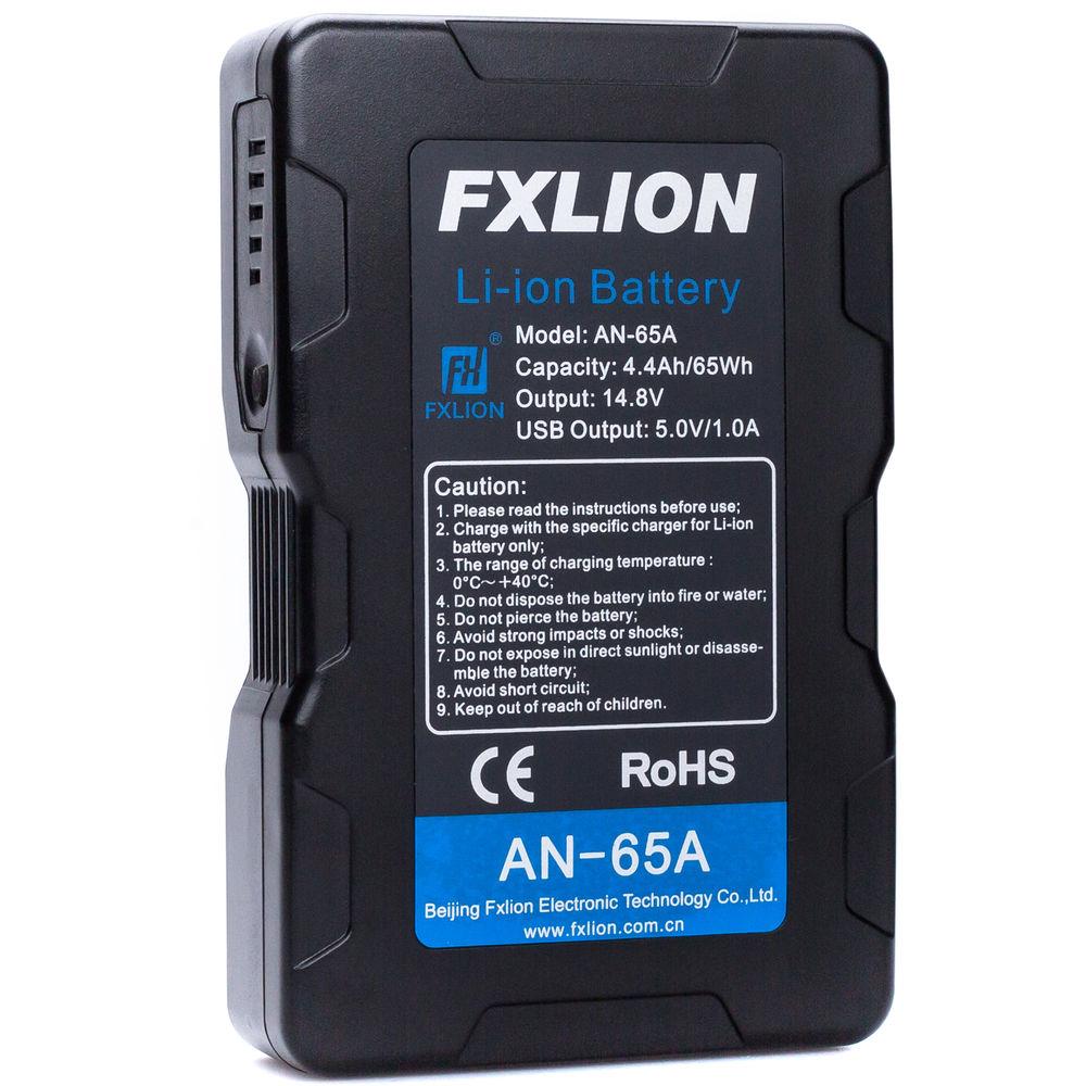 Fxlion Cool Black Series AN-65A 14.8V Lithium-Ion Gold Mount Battery