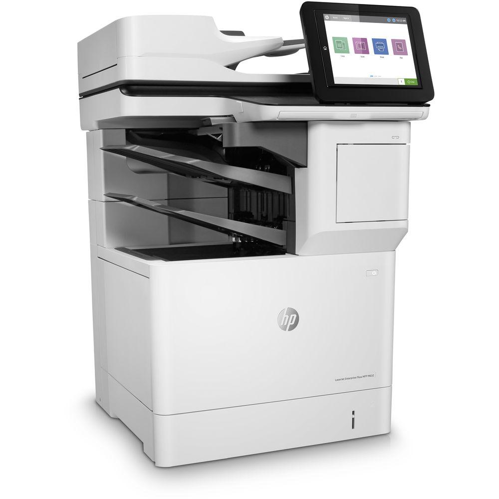HP LaserJet Enterprise Flow M632z Monochrome All-In-One Laser Printer