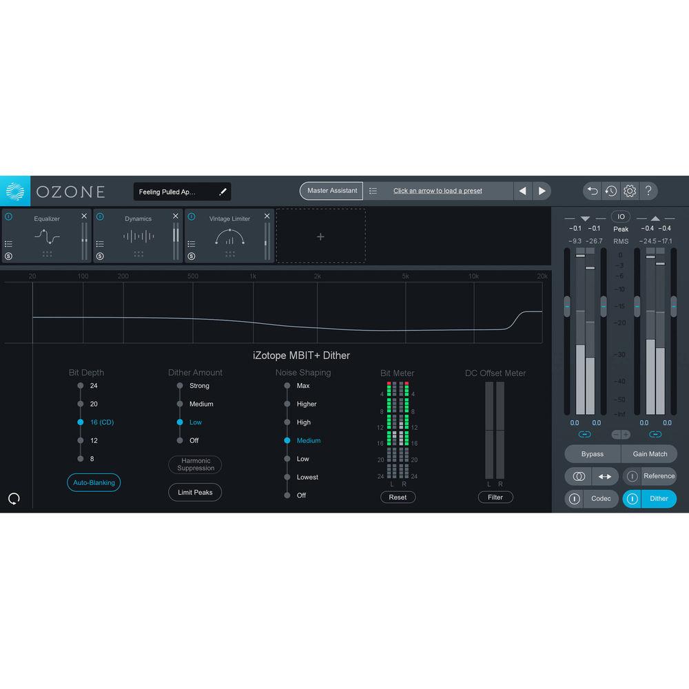 iZotope Mix and Master Bundle - Standard Software for Pro Audio Applications