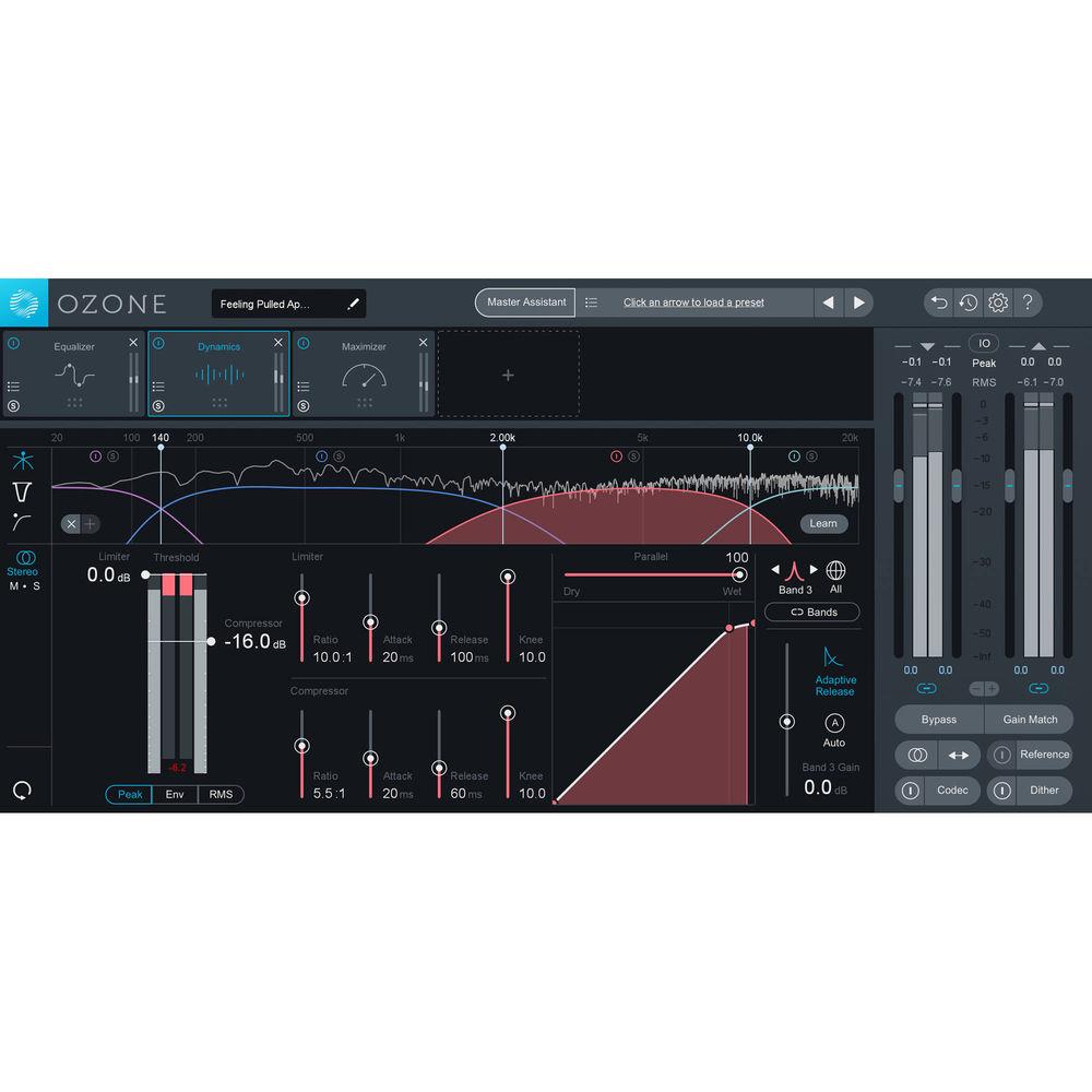 iZotope Mix and Master Bundle - Standard Software for Pro Audio Applications