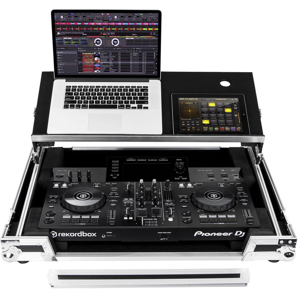 Odyssey Innovative Designs Pioneer XDJ-RR DJ Controller Producer Glide Style Case with Angled Glide Platform