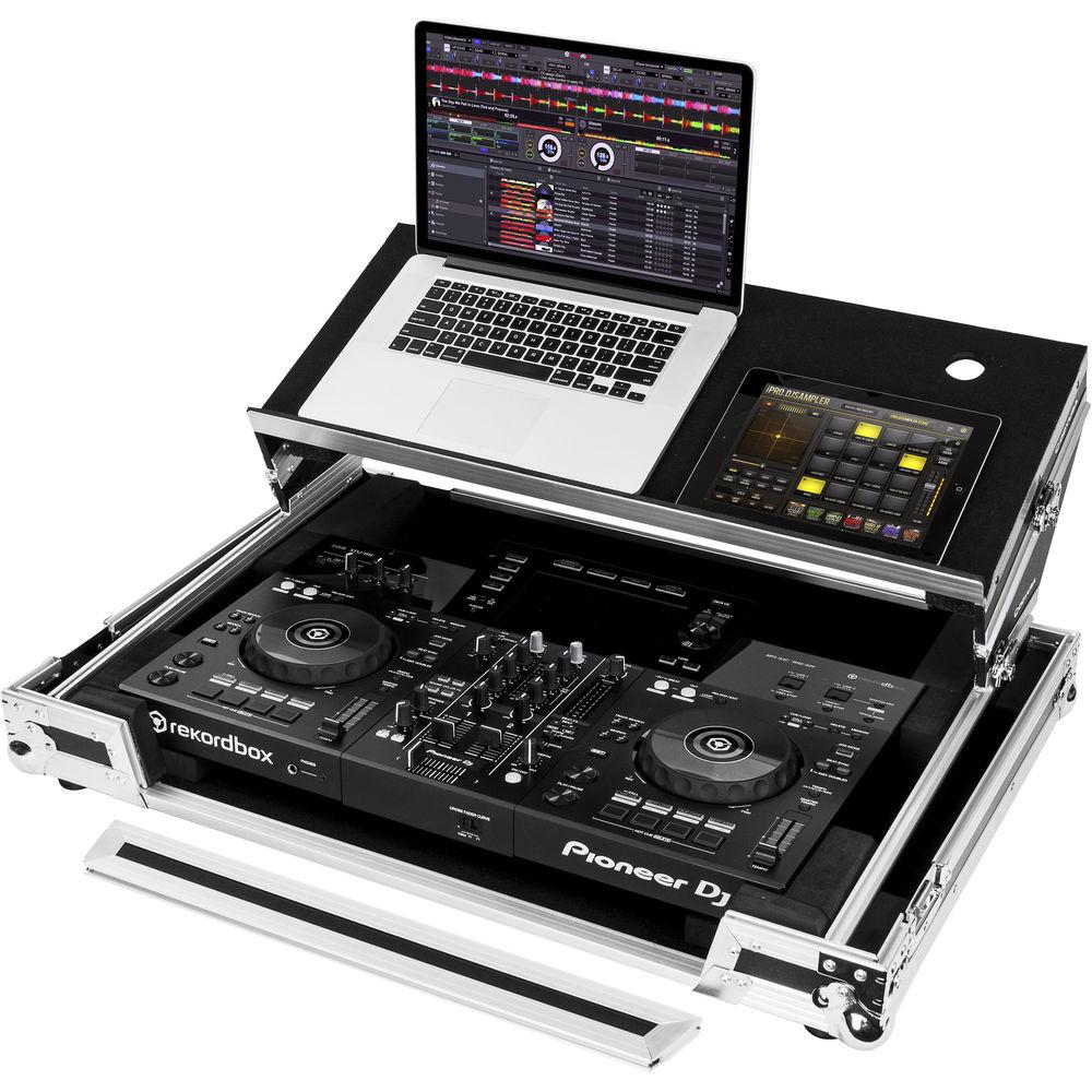Odyssey Innovative Designs Pioneer XDJ-RR DJ Controller Producer Glide Style Case with Angled Glide Platform