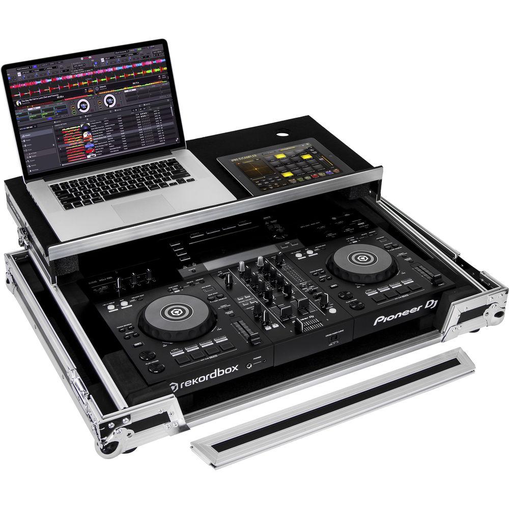 Odyssey Innovative Designs Pioneer XDJ-RR DJ Controller Producer Glide Style Case with Angled Glide Platform