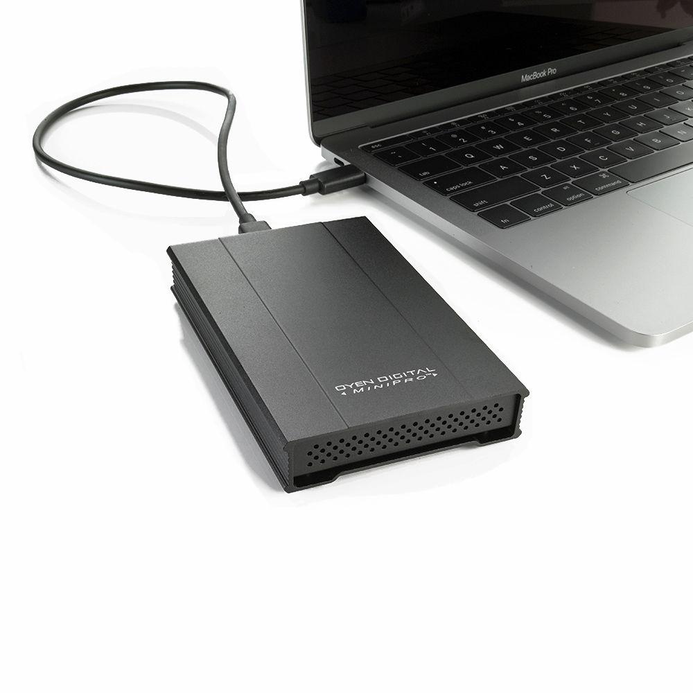 Oyen Digital 256GB MiniPro USB 3.1 Gen-2 Type-C Portable Solid State Drive