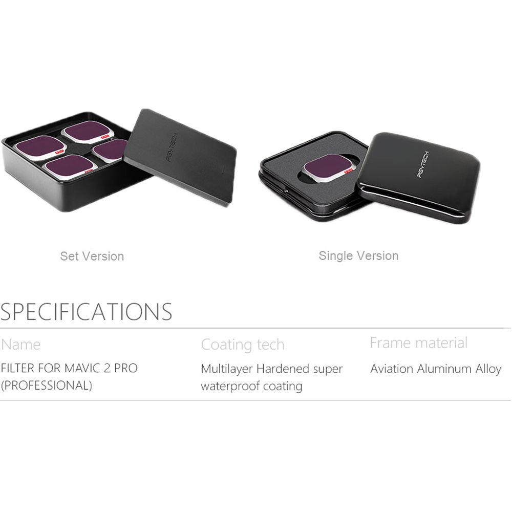 PGYTECH Pro ND Lens Filter Kit for DJI Mavic 2 Pro