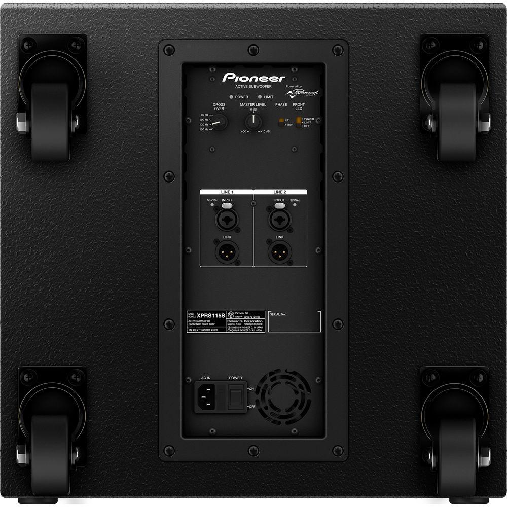 Pioneer DJ XPRS 115S - XPRS Series 15" Reflex Loaded Active Subwoofer