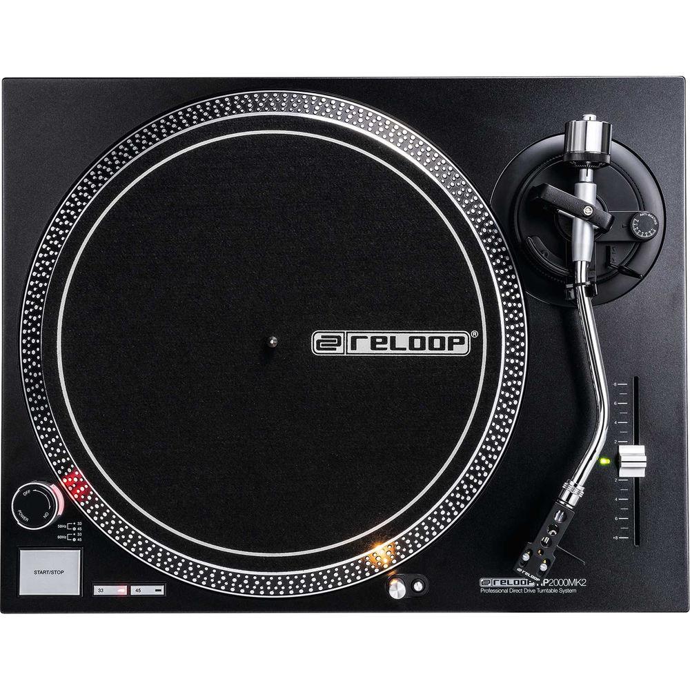 Reloop RP-2000 MK2 Quartz-Driven DJ Turntable