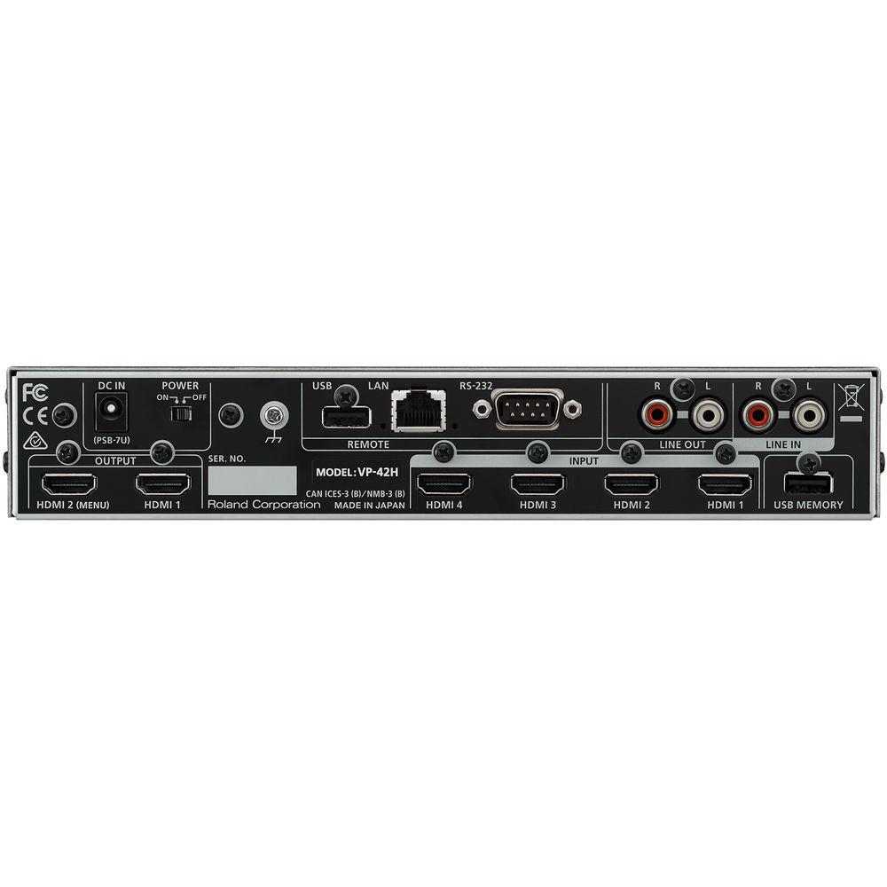 Roland VP-42H Video Processor 4 x 1 HDMI