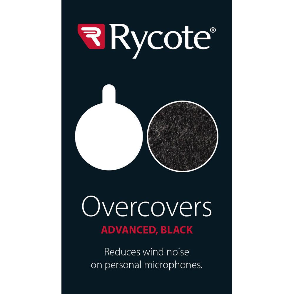 Rycote Overcovers Advanced, Wind Covers & Adhesive Mounts for Lavalier Mics