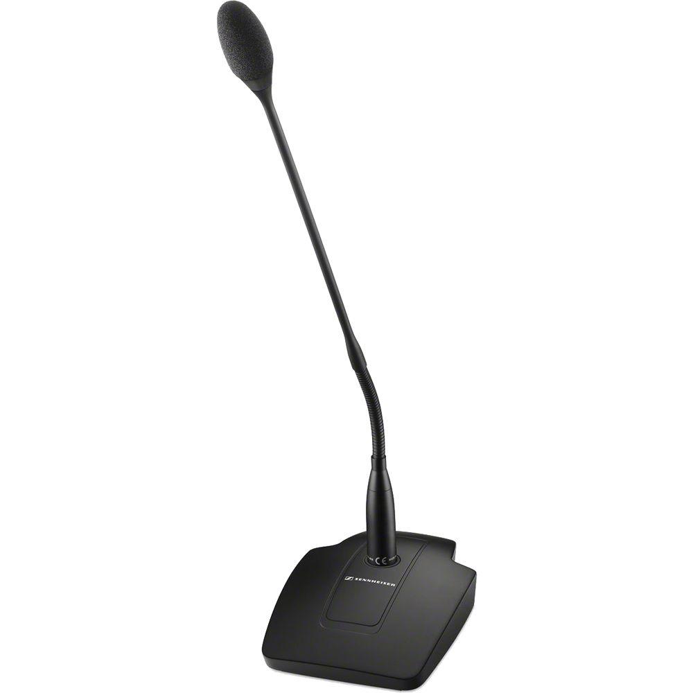 Sennheiser Dante-Kit MEG 14-40  Basic with SL DI 4 XLR Interface, Four MAT 133 Table Stands, & Four MEG 14-40 Gooseneck Microphones