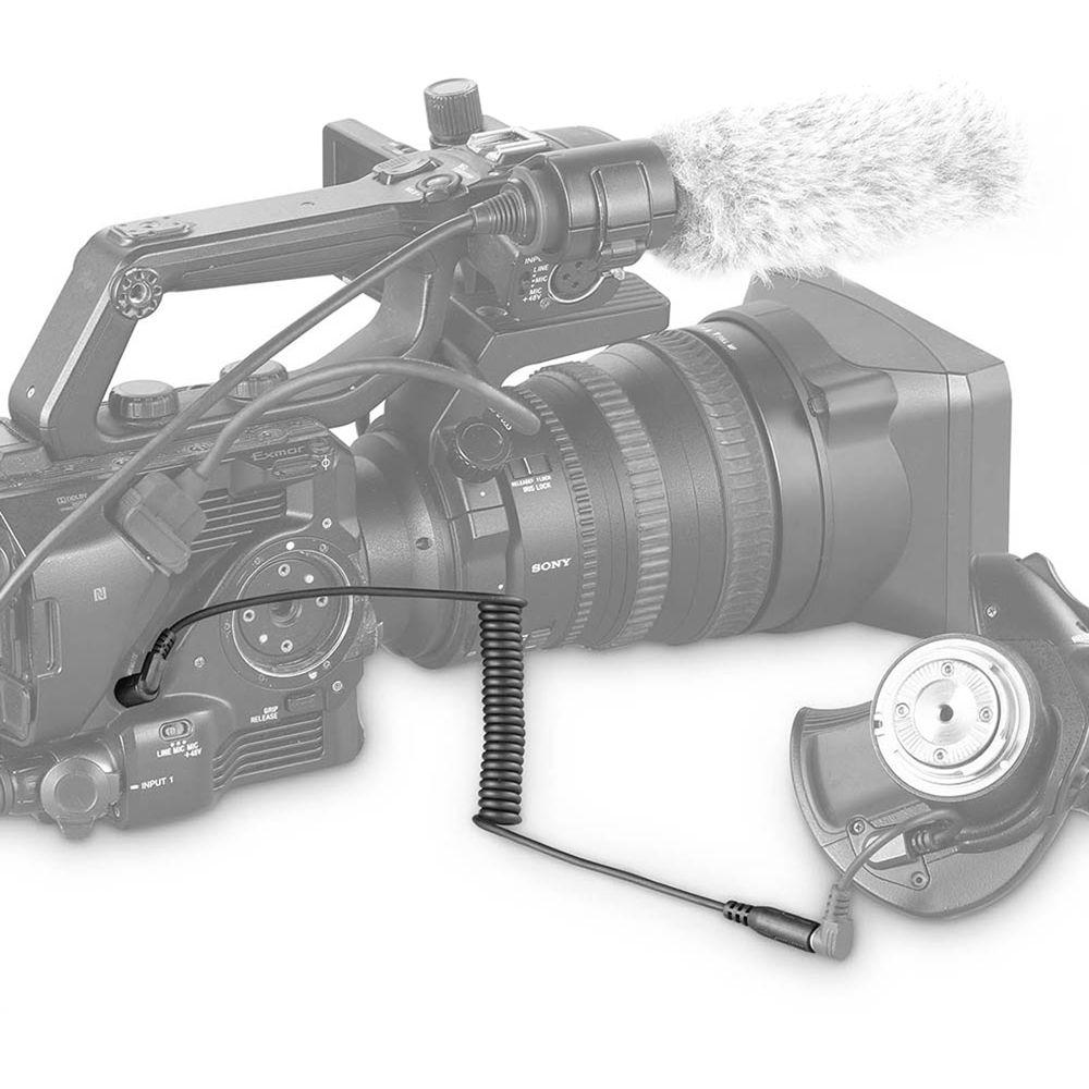 SmallRig Coiled Male To Female 2.5mm Lanc Extension Cable